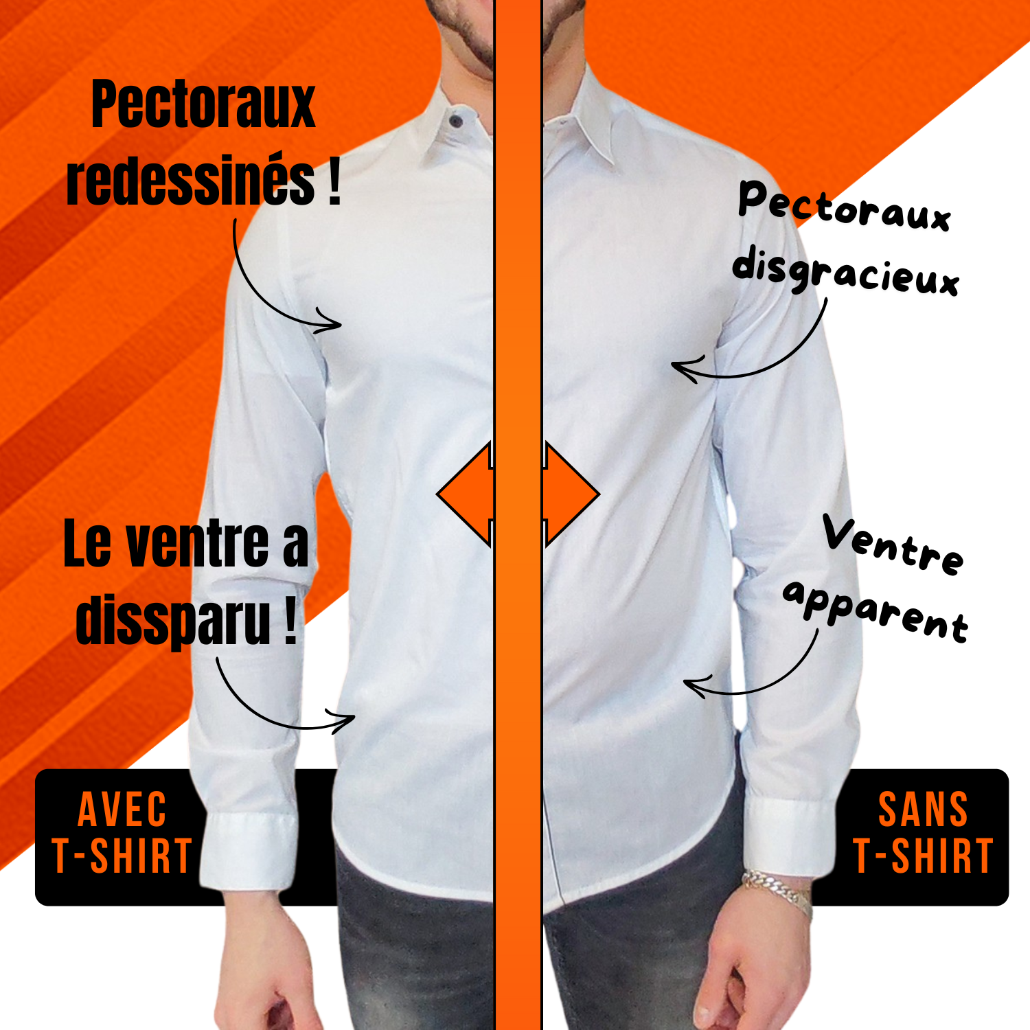 T-shirt Gainant Shapemen